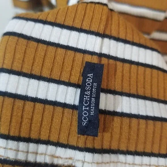 Scotch & Soda Women's Top Lot - Organic Cotton Button Down Up & Turtleneck - XS - Picture 13 of 14